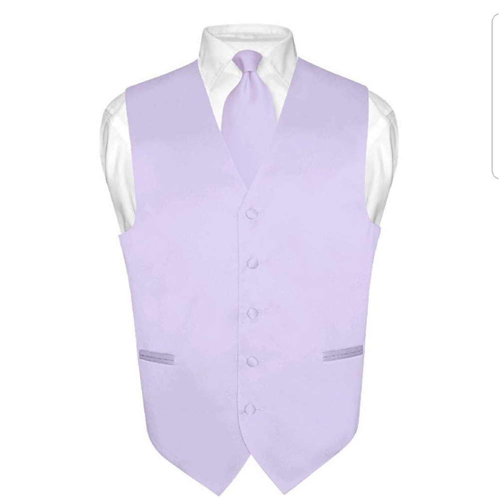 Men's Dress Vest & Necktie
